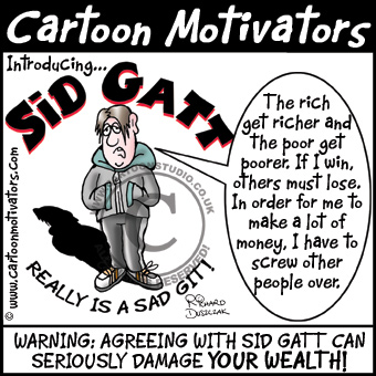Introducing Sid Gatt - he really is a SAD GIT
